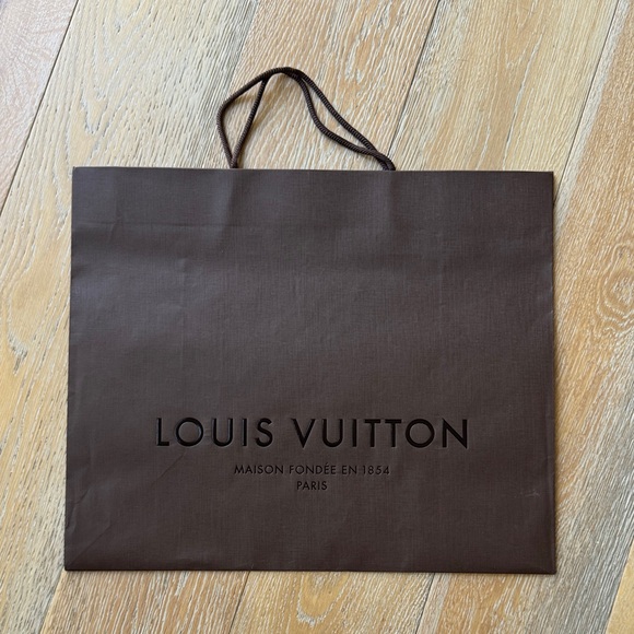 Louis Vuitton Large Brown Shopping Bag Authentic - Picture 1 of 3